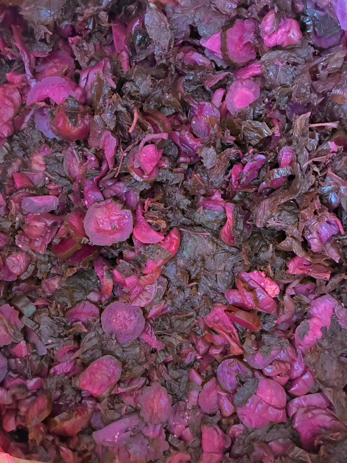 赤紫蘇茄子きゅうりしば漬け